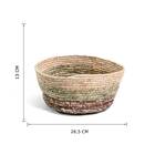 Cesto Fibra Multicolorido Puebla 9,1L 13x26,5x26,5cm Alluria