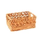 Cesto Fibra Natural Rattan 14x30x30cm Floral Atlanta