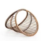 Cesto Fruteira De Mesa Versatil Em Vime