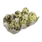 Cesto Galinha Porta Ovos Cerâmica Decorativo 12 Ovos Amarelo