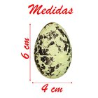 Cesto Galinha Porta Ovos Cerâmica Decorativo 18 Ovos Amarelo