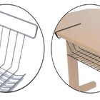 Cesto Gaveta Aramado Prateleira Organizador Cromado  Cromado