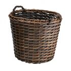 Cesto Grande Porta Lenha Para Lareira Fogão Oval