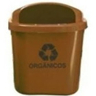 Cesto Individual Coleta Seletiva 40 L Para Poste Ou Parede Az