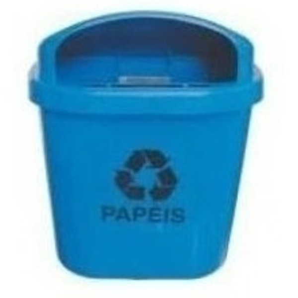 Cesto Individual Coleta Seletiva 40 L Para Poste Ou Parede Ci