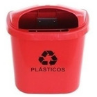 Cesto Individual Coleta Seletiva 40 L Para Poste Ou Parede Ve