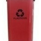 Cesto Individual Para Coleta Seletiva De 50 Litros Com Poste