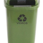 Cesto Individual Para Coleta Seletiva De 50l Sem Poste (st6)