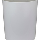 Cesto Lixeira 12 Litros Em Plastico Sem Tampa Cores Vermelho