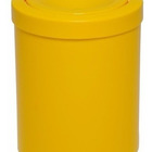 Cesto Lixeira 12 Litros Tampa Meia Lua Esfera Varias Cores Ve