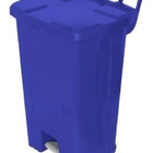 Cesto Lixeira Com Rodas E Pedal 100l Marca Jsn