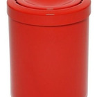 Cesto Lixeira Plástico De 12 Litros Com Tampa Meia Esfera Bra