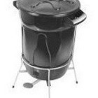 Cesto Lixeira Plástico Pedal Com Armação Em Aço 20 Litros Ver