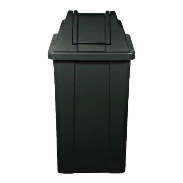 Cesto Lixeira Quadrado Com Tampa Vai-vem 100l