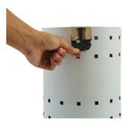 Cesto - Lixeira Telado Para Escritório -  Aço Inox 13 Litros