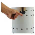 Cesto - Lixeira Telado Para Escritório -  Aço Inox 13 Litros