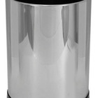 Cesto Lixo Em Aço Inox  Sem Tampa Home Ou Office 13,5 L