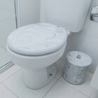 Cesto Multiuso Com Tampa 6 Litros Marmorizado Com Puxador Cro