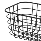 Cesto Organizador 13x17,2x25cm Metal Black Sensea