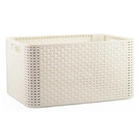 Cesto Organizador 30 Litros Style Curver Branco Keter