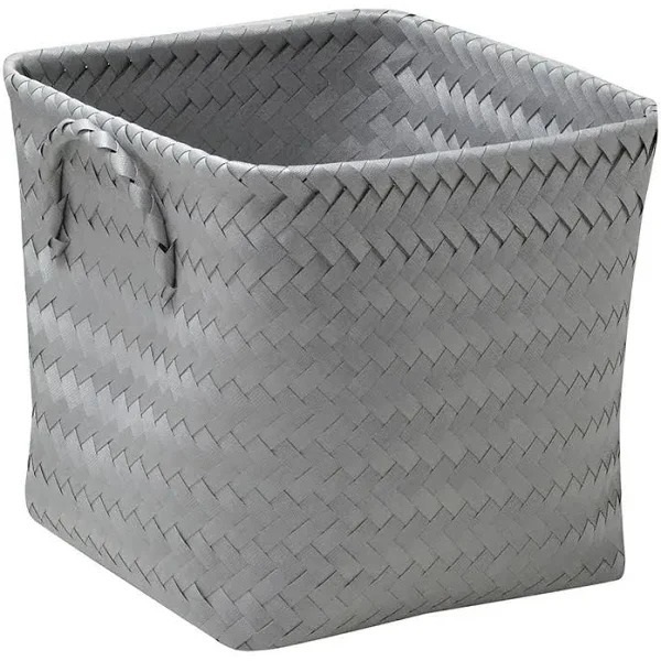 Cesto Organizador  Cinza 33 Cm- Espressione