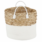 Cesto Organizador Algodão 30x28cm Seagrass