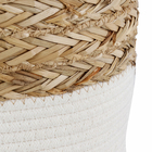 Cesto Organizador Algodão 30x28cm Seagrass