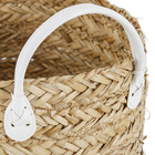 Cesto Organizador Algodão 38x34cm Seagrass