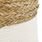 Cesto Organizador Algodão 38x34cm Seagrass