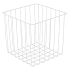 Cesto Organizador Aramado Branco 31x31x31cm KUB Spaceo