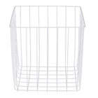 Cesto Organizador Aramado Branco 31x31x31cm KUB Spaceo