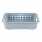 Cesto Organizador Azul Glacial Plástico 10x31x41cm OU