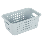 Cesto Organizador Azul Glacial Plástico 12,5x19,5x29cm OU