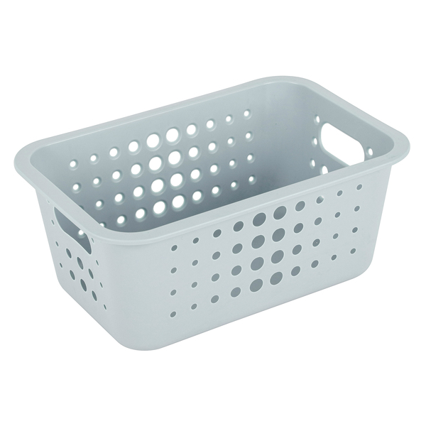 Cesto Organizador Azul Glacial Plástico 12,5x19,5x29cm OU