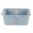 Cesto Organizador Azul Glacial Plástico 16,5x31x41cm OU