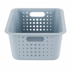 Cesto Organizador Azul Glacial Plástico 16,5x31x41cm OU