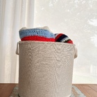 Cesto Organizador Balaio Bege Araçari Para Mantas