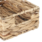 Cesto Organizador Fibra Bege 10x19x27,5 cm Orgara YOI