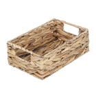 Cesto Organizador Fibra Bege 10x19x27,5 cm Orgara YOI