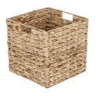 Cesto Organizador Fibra Bege 30,5x30,5x30,5 cm Orgara YOI