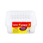 Cesto Organizador Casar Fit Leve 4 Pague 3 1,6L Sanremo