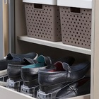 Cesto Organizador Com Tampa Quadratta 39x29x24cm Cinza