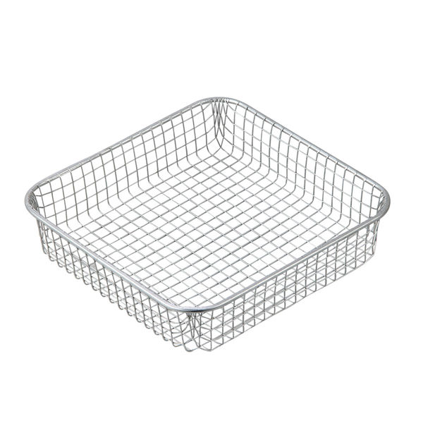 Cesto Organizador Cromado Lyor 20x20x4,7cm