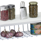 Cesto Organizador De Armário Gaveta Organizadora Média Cromada