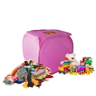 Cesto Organizador De Brinquedo Roupa Suja Dobrável Borboleta