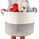 Cesto Organizador De Corda Algodão Para Sala Artiko Decor+ Gr
