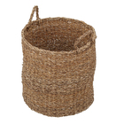 Cesto Organizador de Fibra com Alça 45x45cm Orgânico YOI