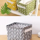 Cesto Organizador Decorativo Dobrável Multiuso Kit Com 3