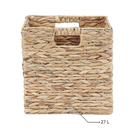 Cesto Organizador Dobrável Fibra Natural 30x30x30 cm Oikos