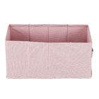 Cesto Organizador Dobrável TNT 15x15x31cm Rosa KUB Spaceo